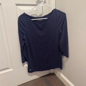 Lilly Pulitzer Deep Blue Women's Blouse